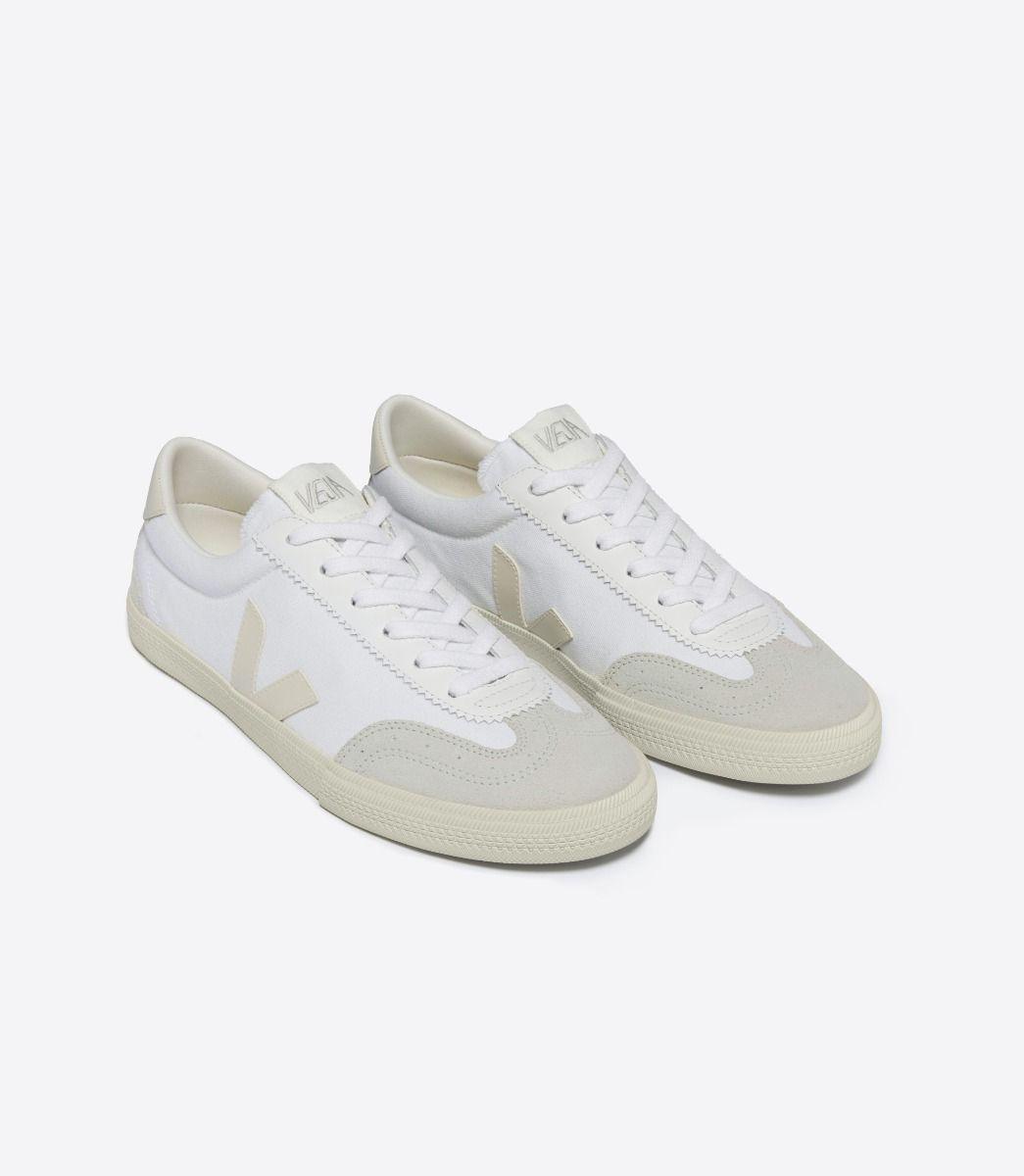 Zapatillas Veja Volley Canvas White Pierre - ECRU