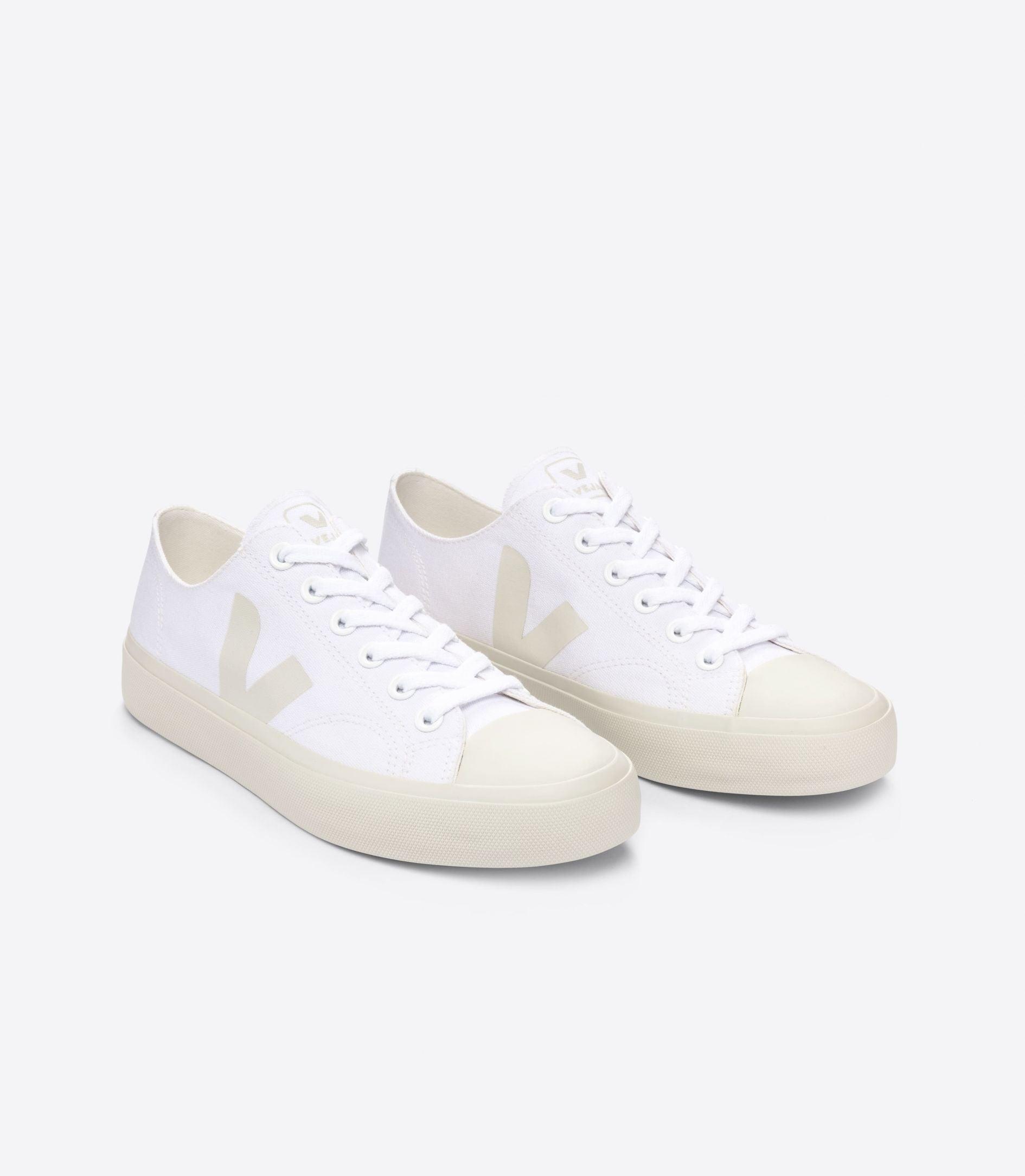 Zapatillas Veja Wata II Low Canvas White Pierre - ECRU