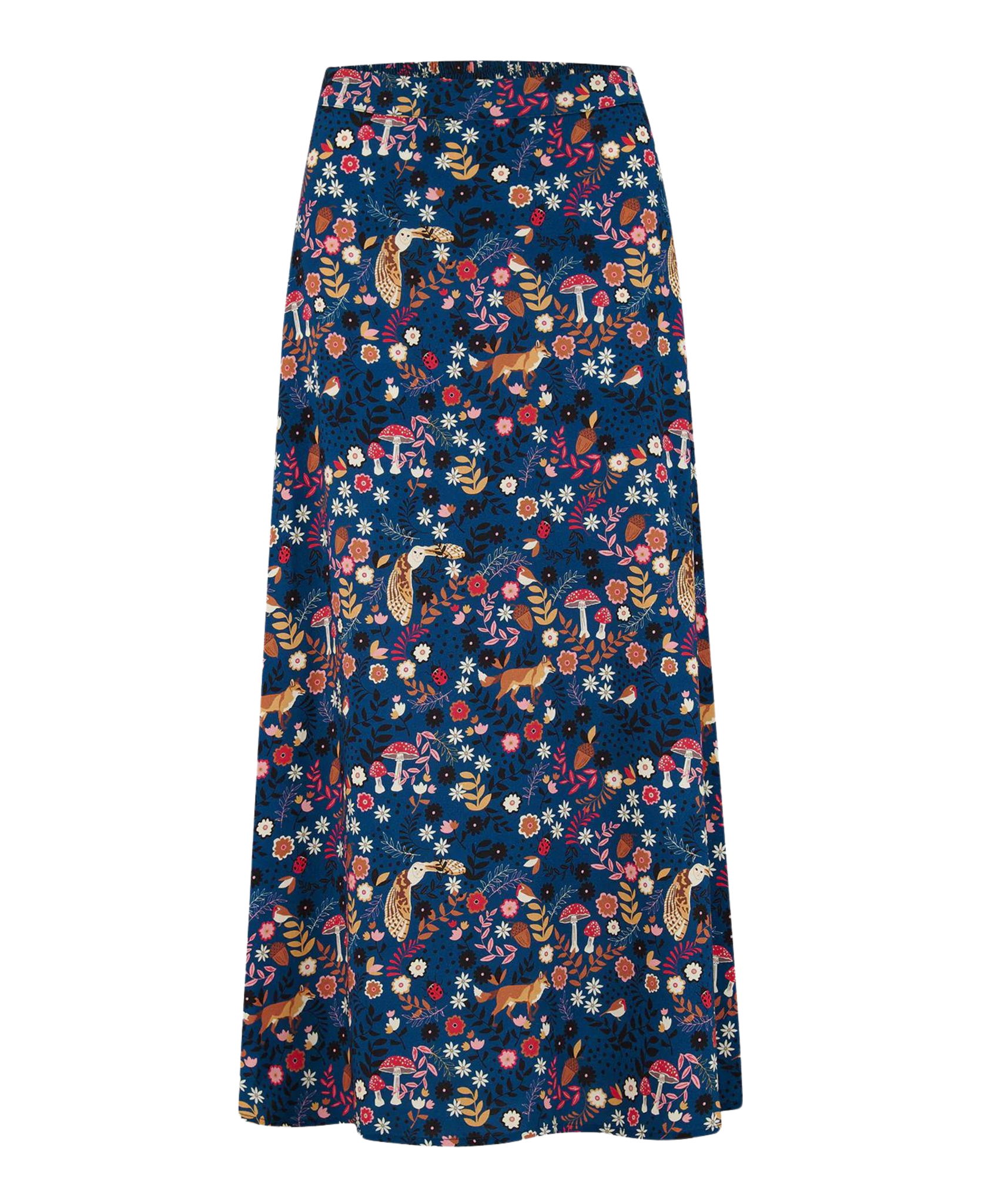 SUGARHILL Zora Navy Midnight Woodland Skirt