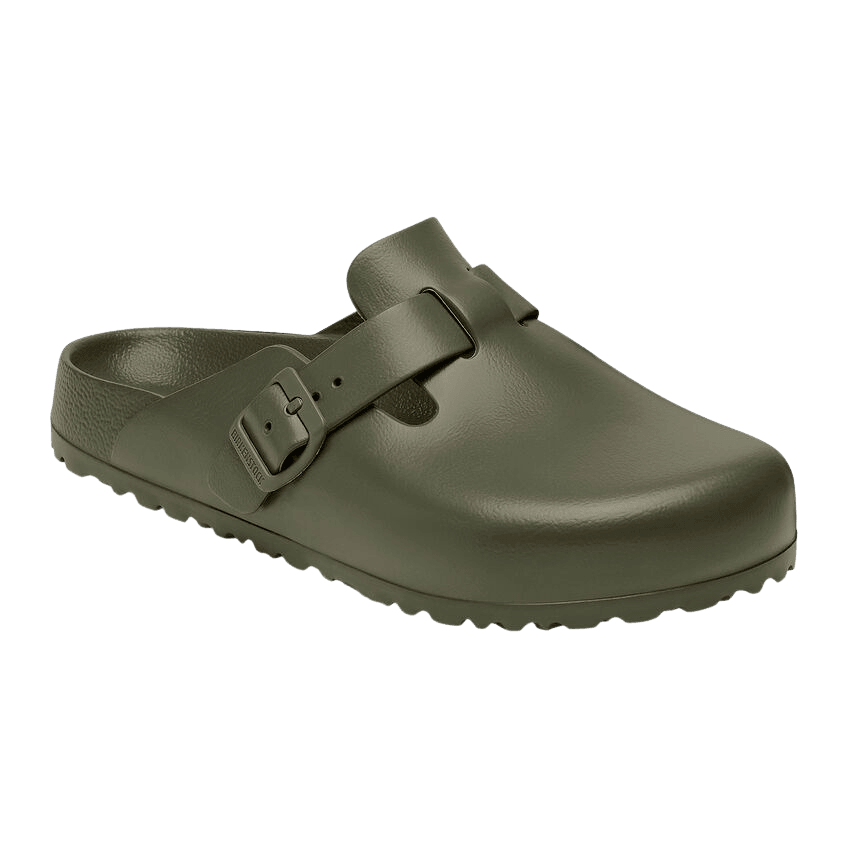 Zueco Boston Birkenstock EVA Khaki - ECRU