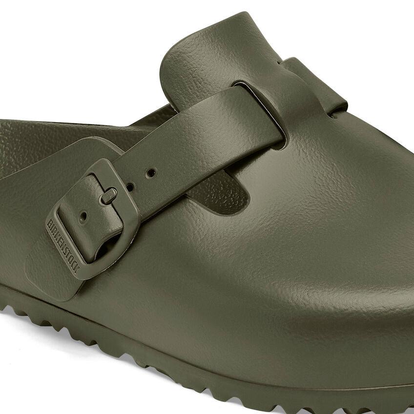 Zueco Boston Birkenstock EVA Khaki - ECRU