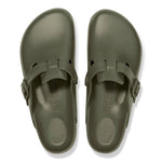 Zueco Boston Birkenstock EVA Khaki - ECRU