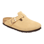 Zuecos Birkenstock Boston Ante Latte Cream - ECRU