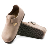 Zuecos Birkenstock London Ante Taupe - ECRU