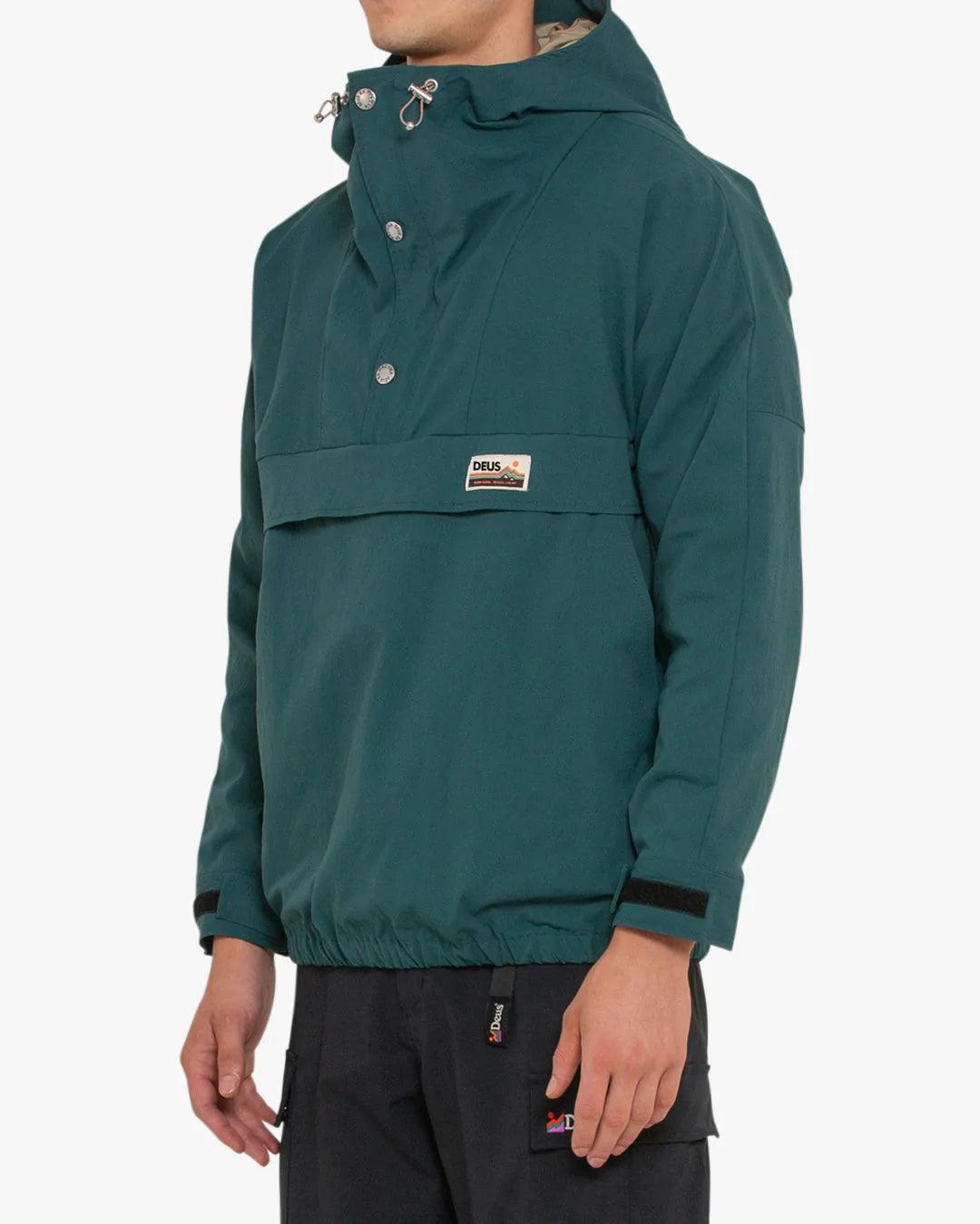 Anorak Sierra Trek Green - ECRU