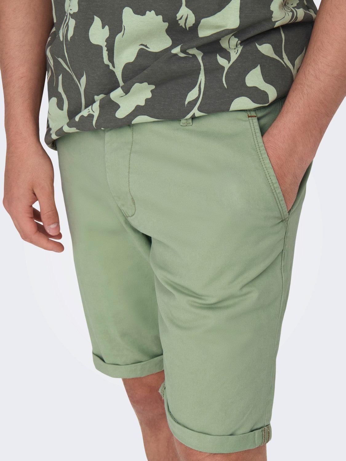 Bermudas Only & Sons Peter Swamp - ECRU