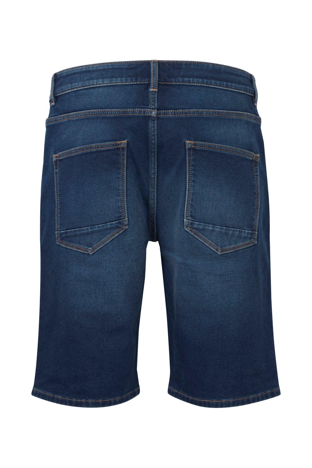 Bermudas !Solid Brent Ryder Dark Blue Denim - ECRU