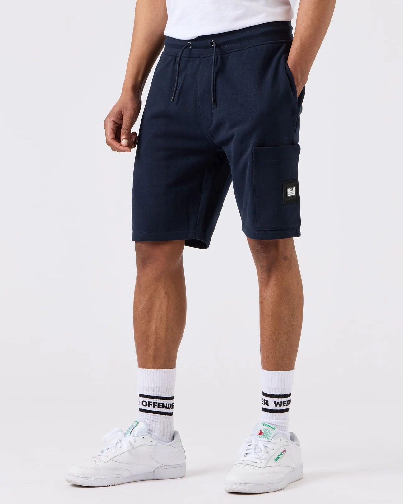 Bermudas Weekend Offender de Chandal Hawkins Navy - ECRU