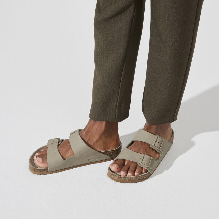 Birkenstock Arizona Plantilla blanda Birko-Flor Faded Khaki - ECRU