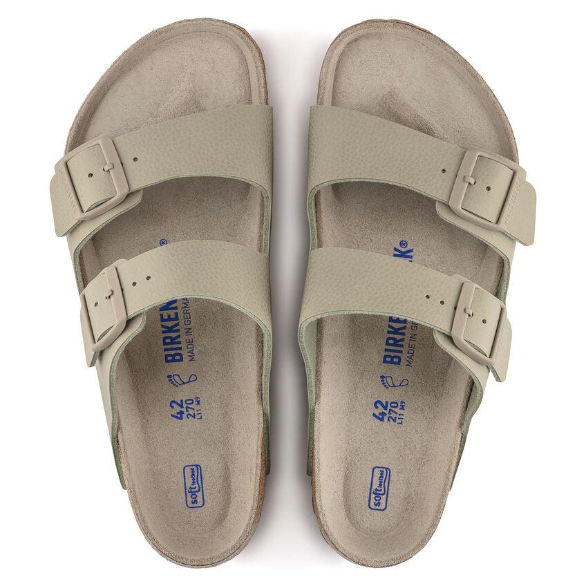 Birkenstock Arizona Plantilla blanda Birko-Flor Faded Khaki - ECRU