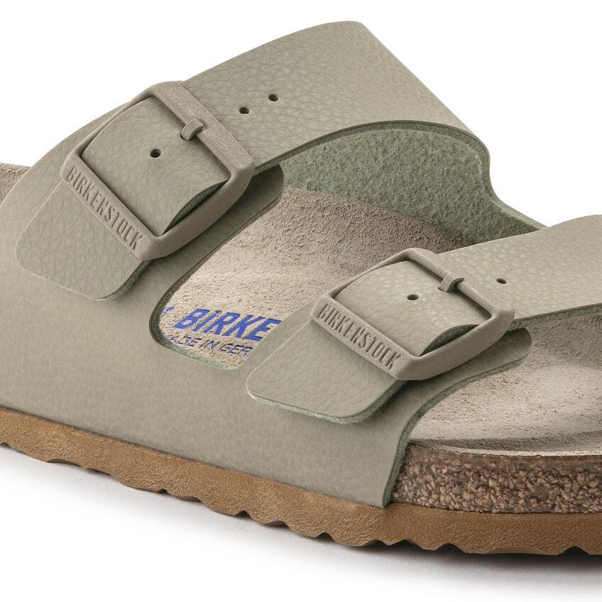 Birkenstock Arizona Plantilla blanda Birko-Flor Faded Khaki - ECRU