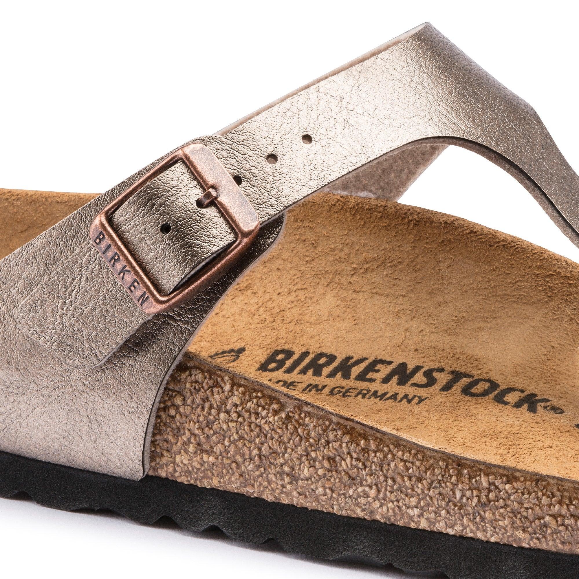 Birkenstock Gizeh Birko-Flor Graceful Taupe - ECRU