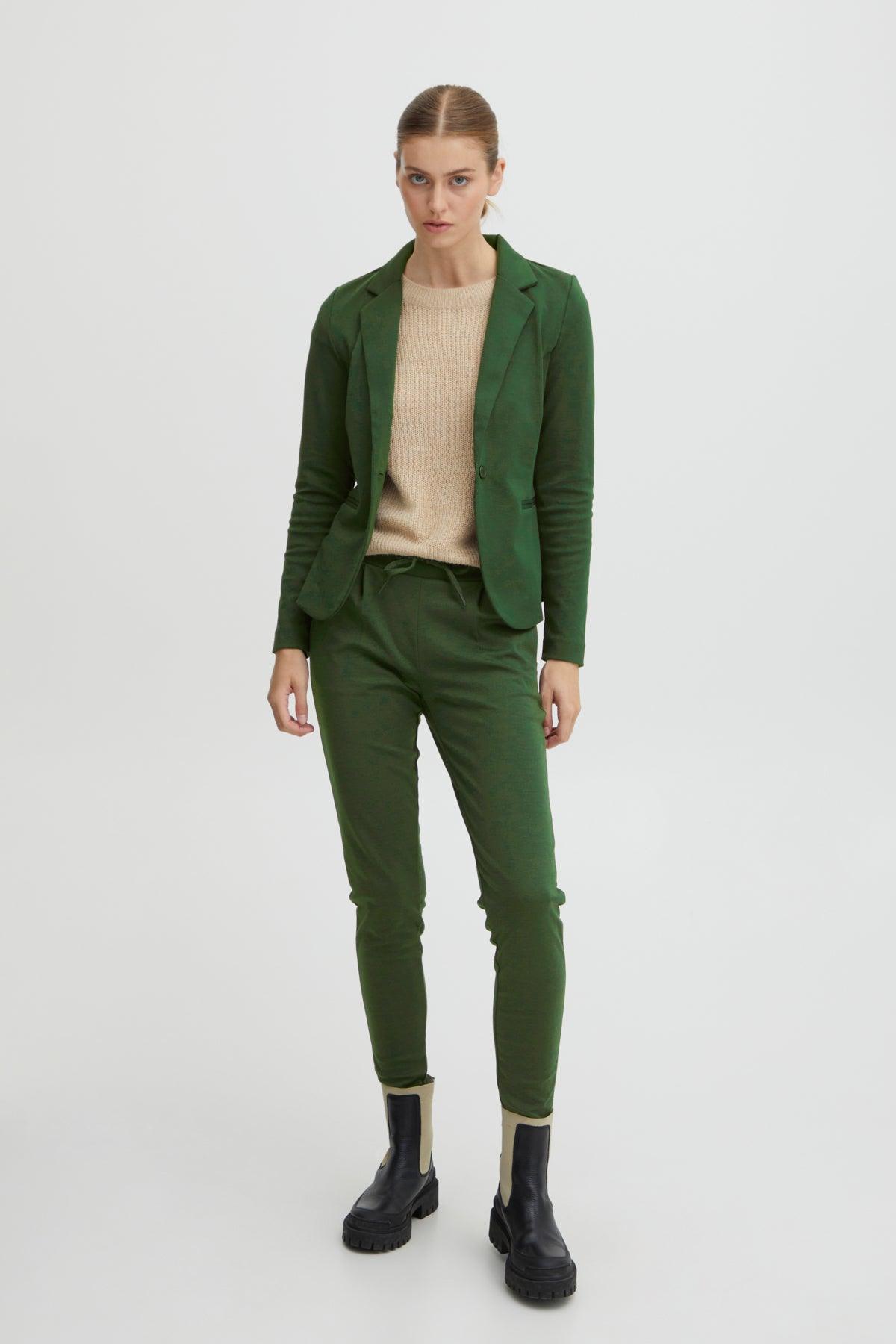 Blazer Kate Kombu Green - ECRU