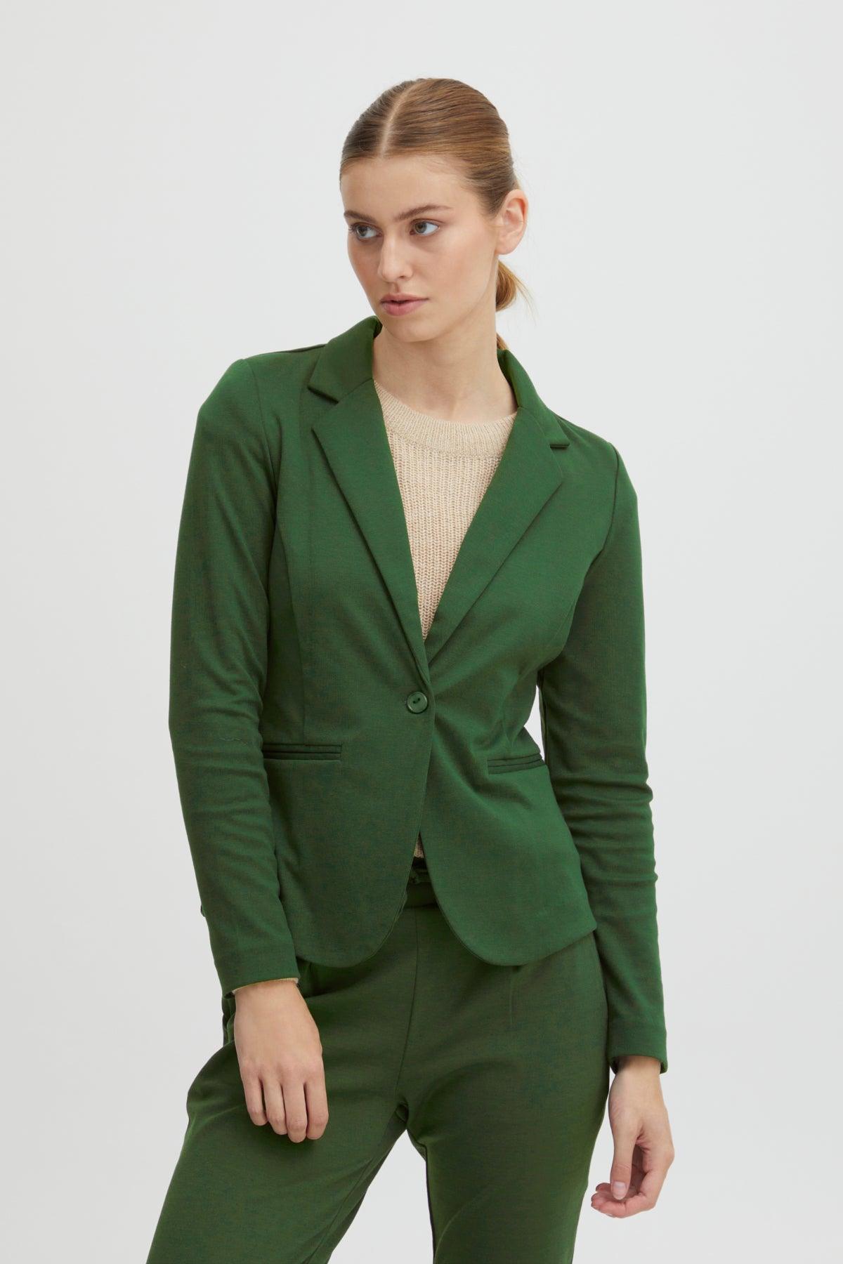 Blazer Kate Kombu Green - ECRU