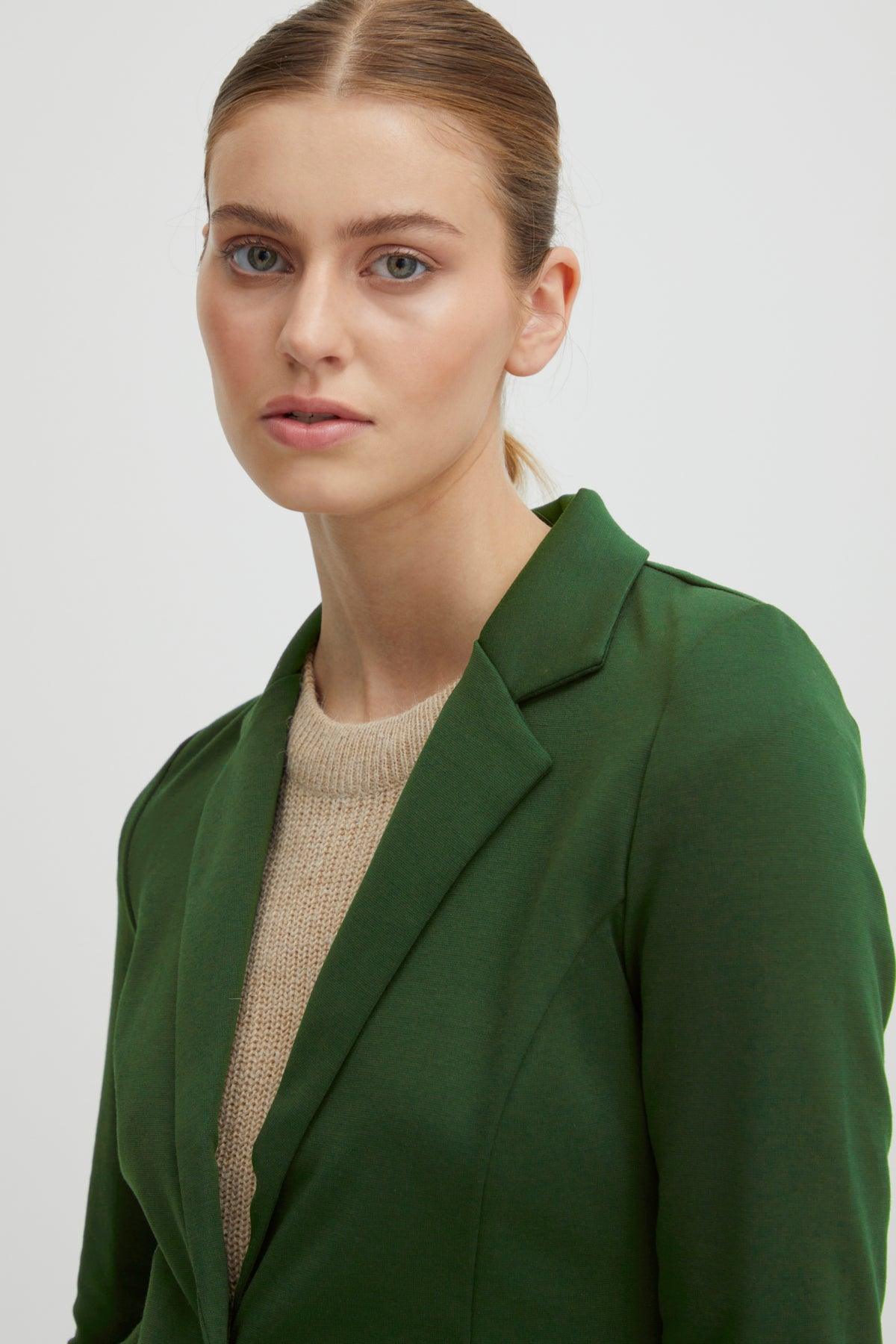 Blazer Kate Kombu Green - ECRU