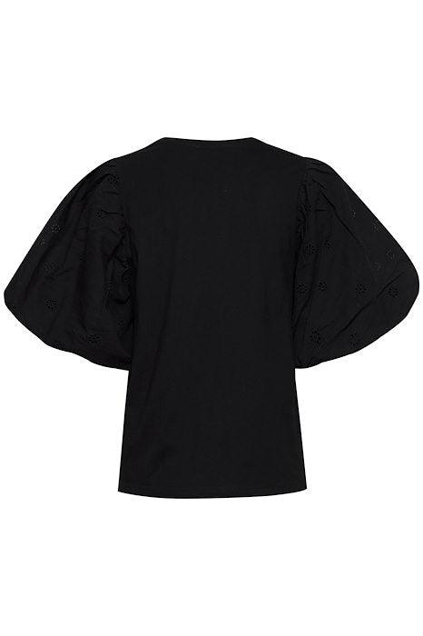 Blusa Jasmira Negro - ECRU