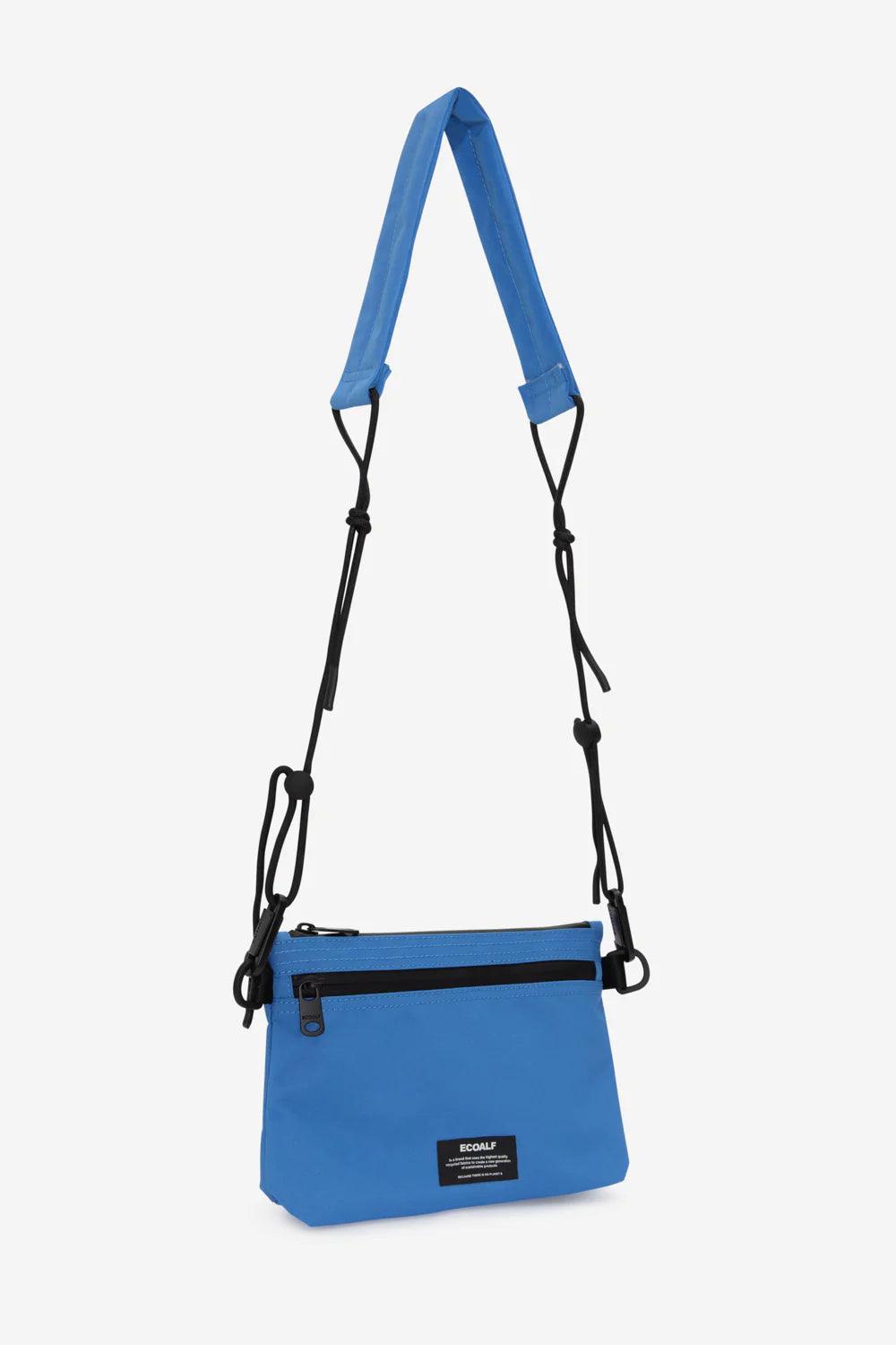 Bolso Lupita Double Zipper French Blue - ECRU