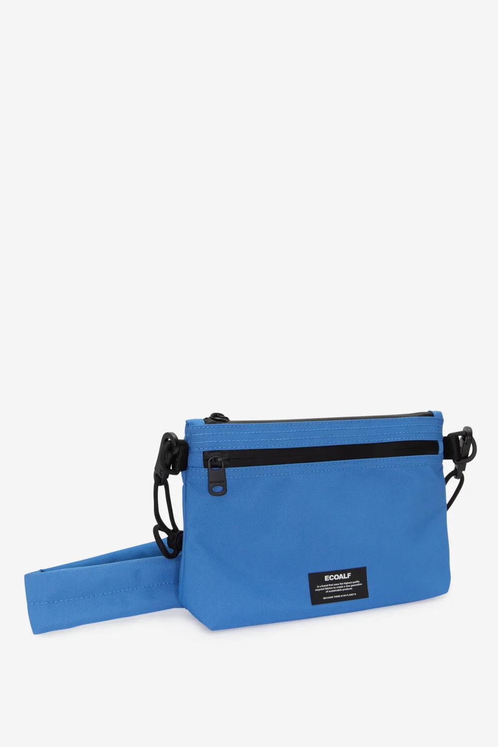 Bolso Lupita Double Zipper French Blue - ECRU