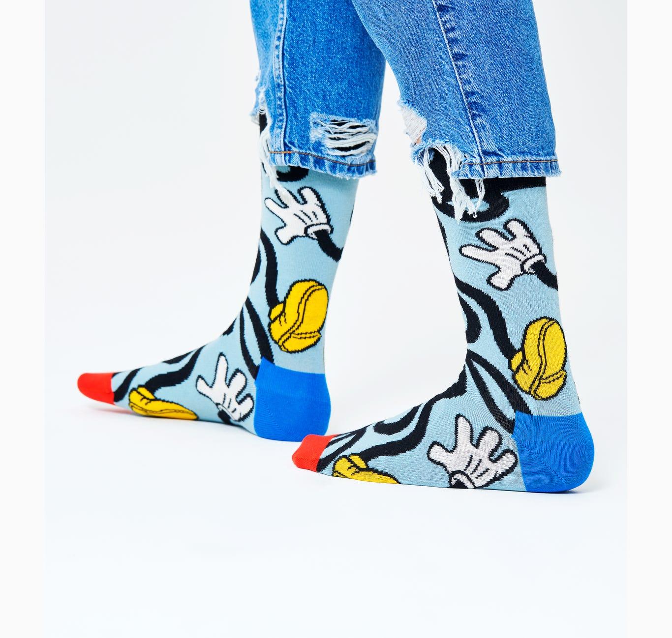 Calcetines Disney Mickey Stretch - ECRU