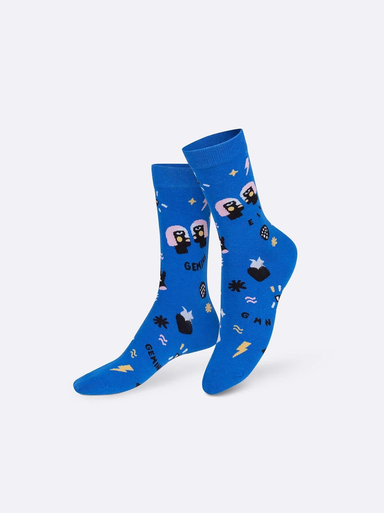 Calcetines Eat My Socks Zodiaco Gemini - ECRU