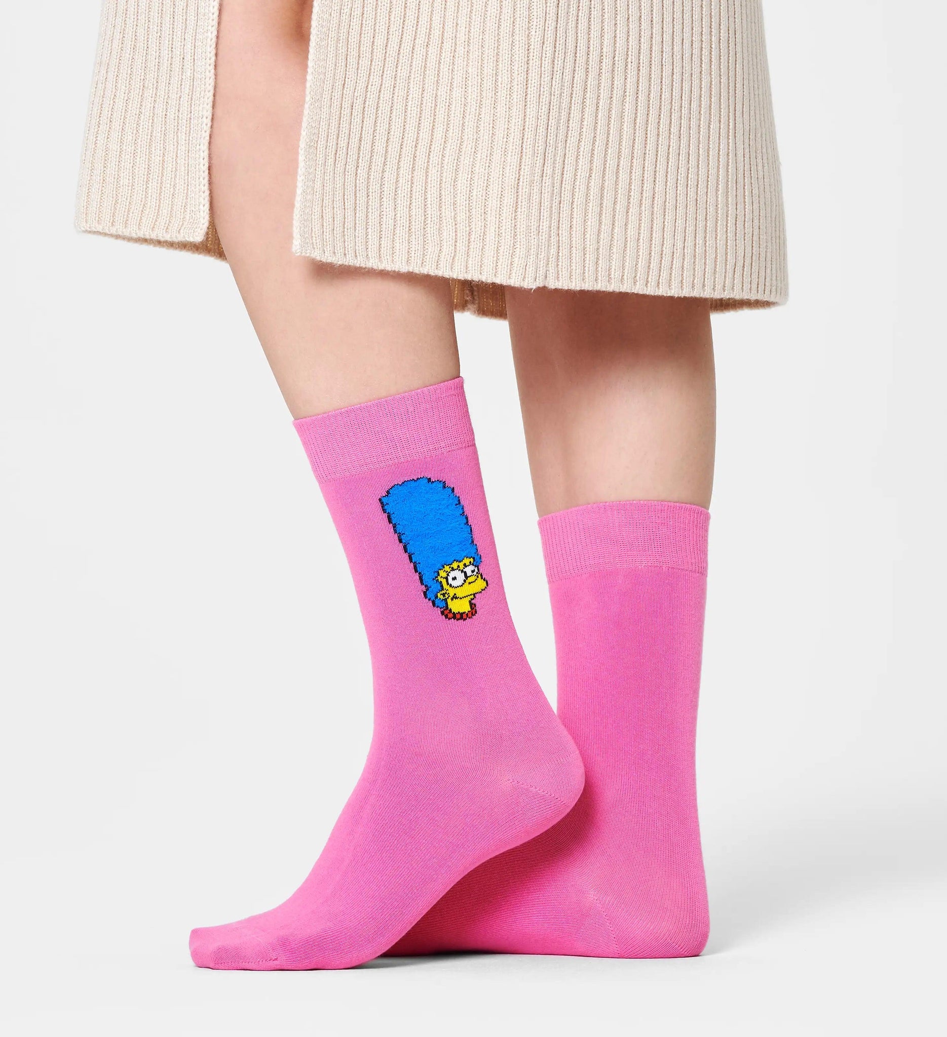 Calcetines Happy Socks x The Simpsons Marge - ECRU