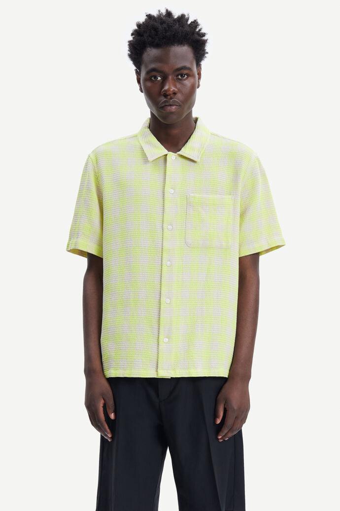 Camisa Samsøe Samsøe Avan JJ 14685 Daiquiri Green - ECRU