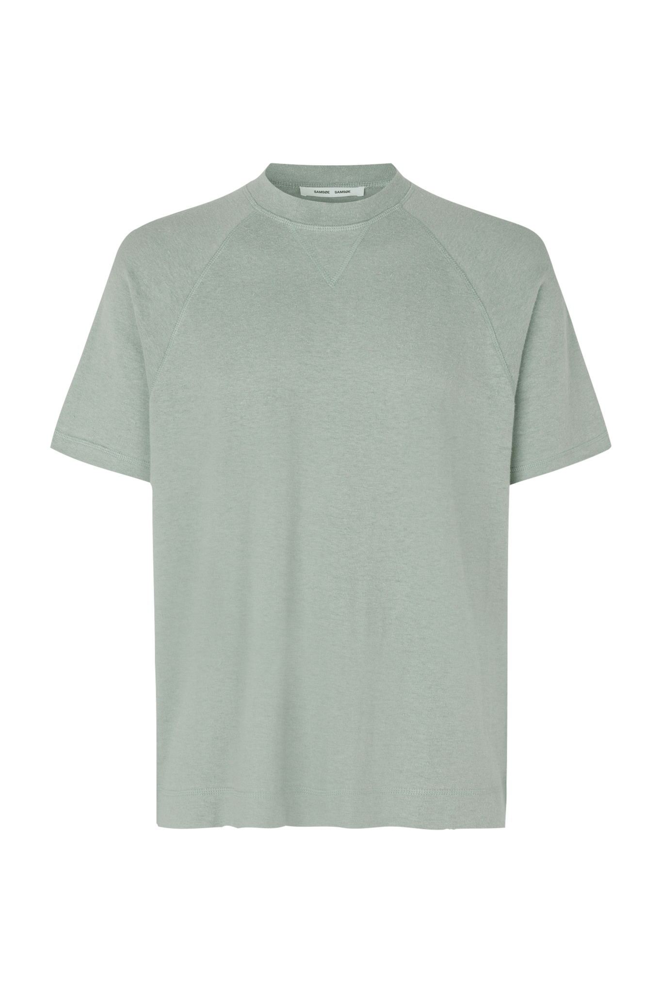 Camiseta Anan Green Milieu - ECRU