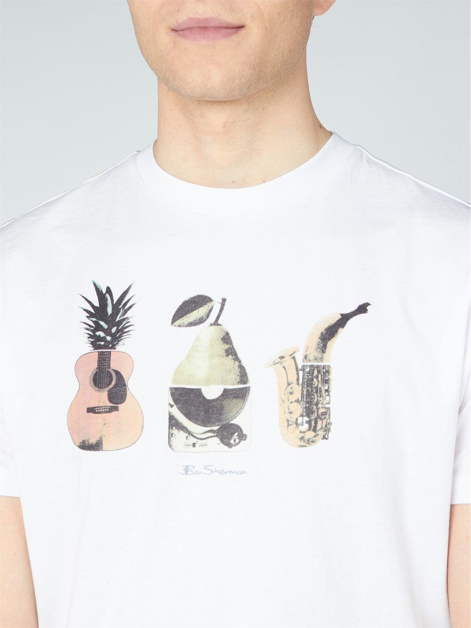 Camiseta Banana Split - ECRU