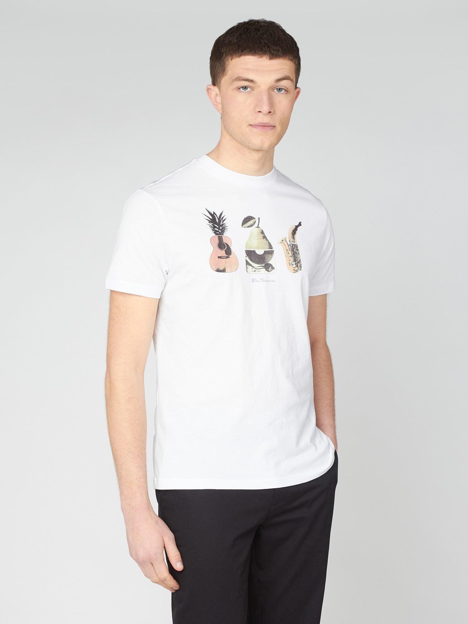 Camiseta Banana Split - ECRU