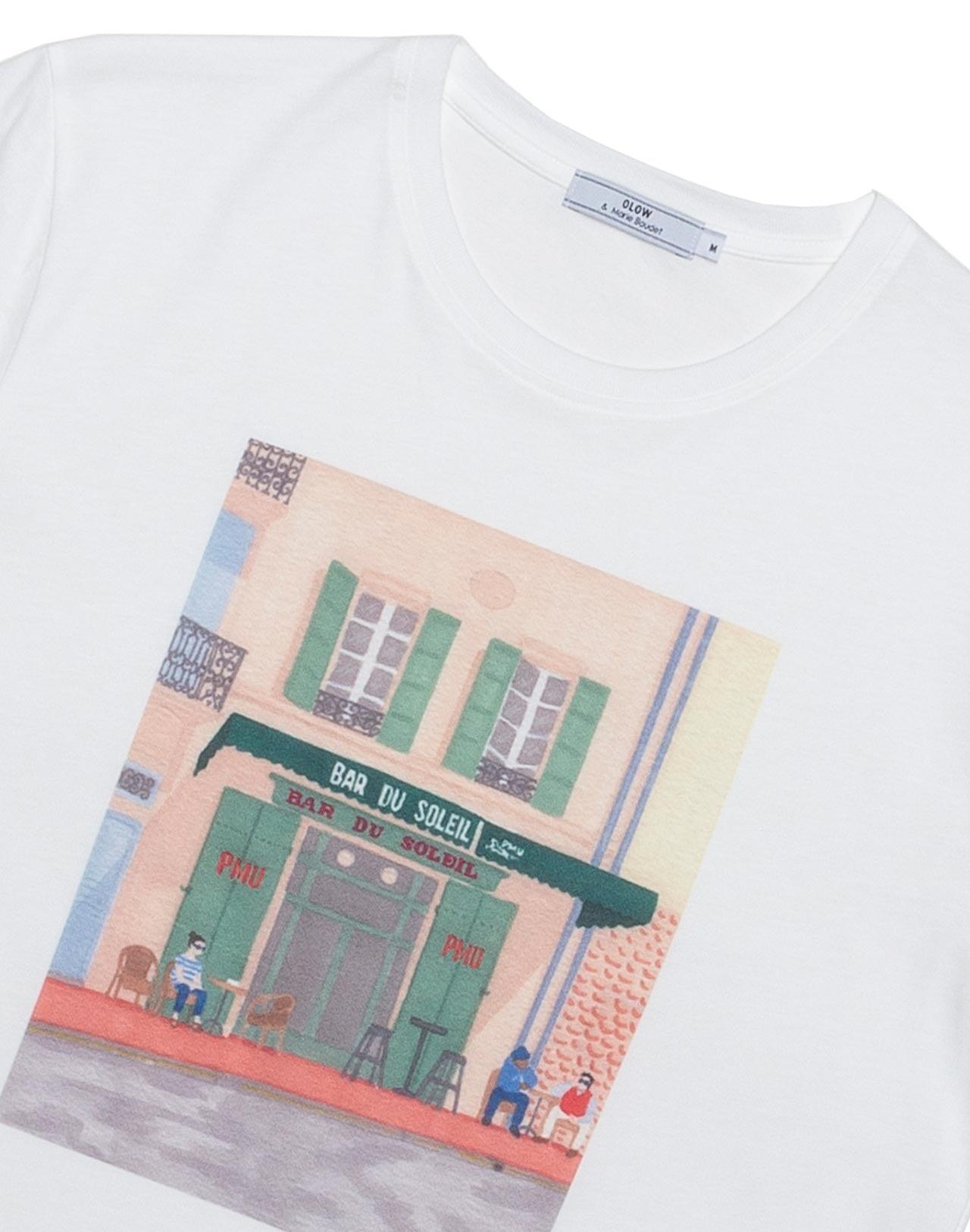 Camiseta Bar Du Soleil - ECRU