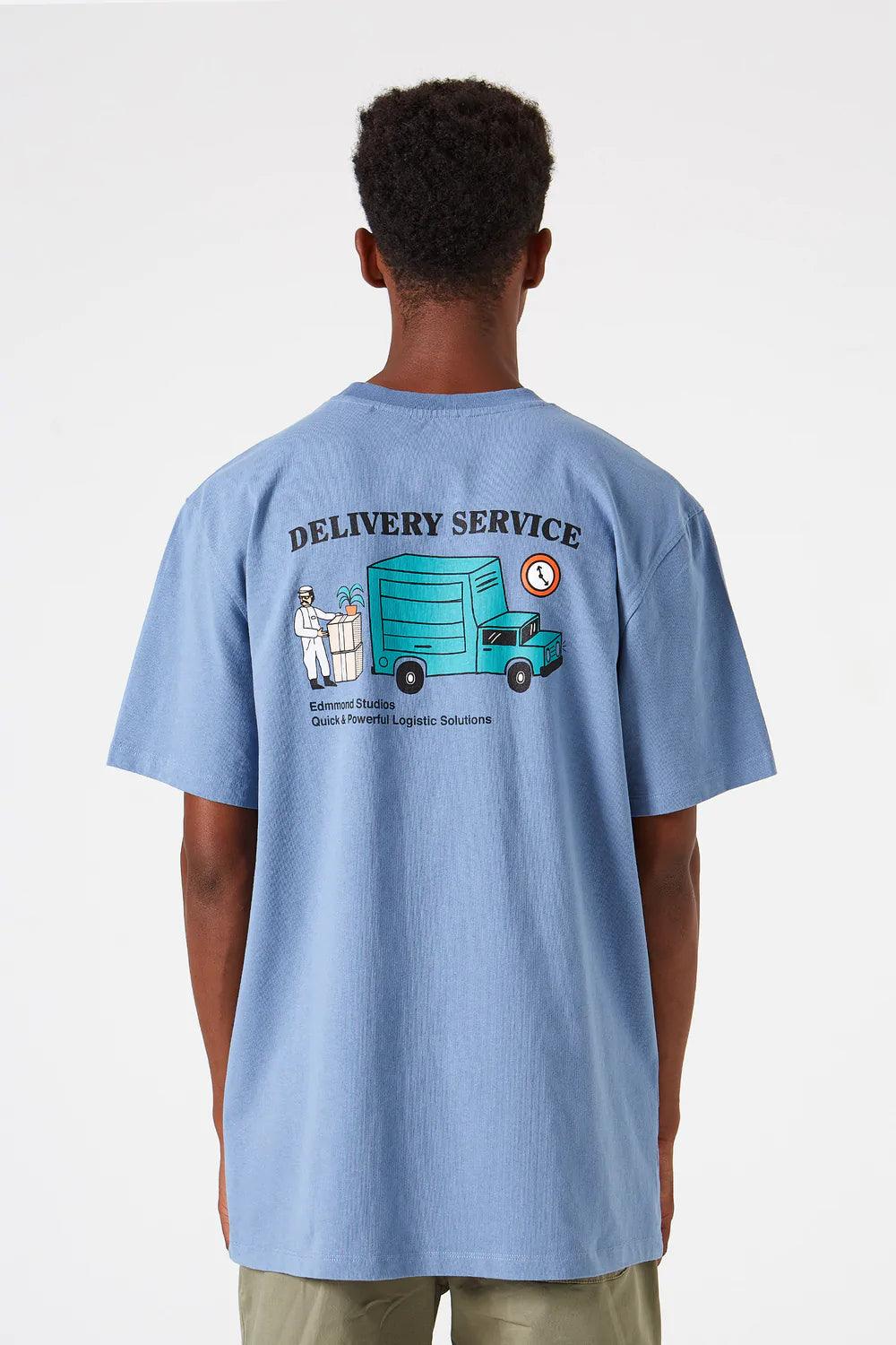 Camiseta Delivery Service Plain Steel - ECRU