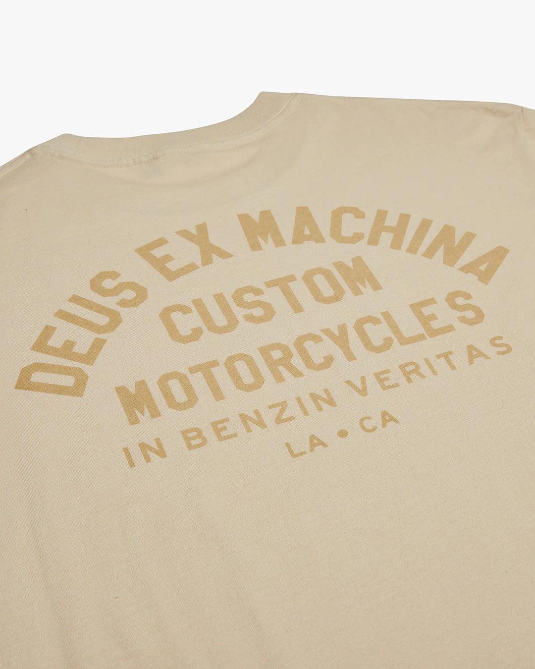 Camiseta Deus Ex Machina Haywood Oat - ECRU