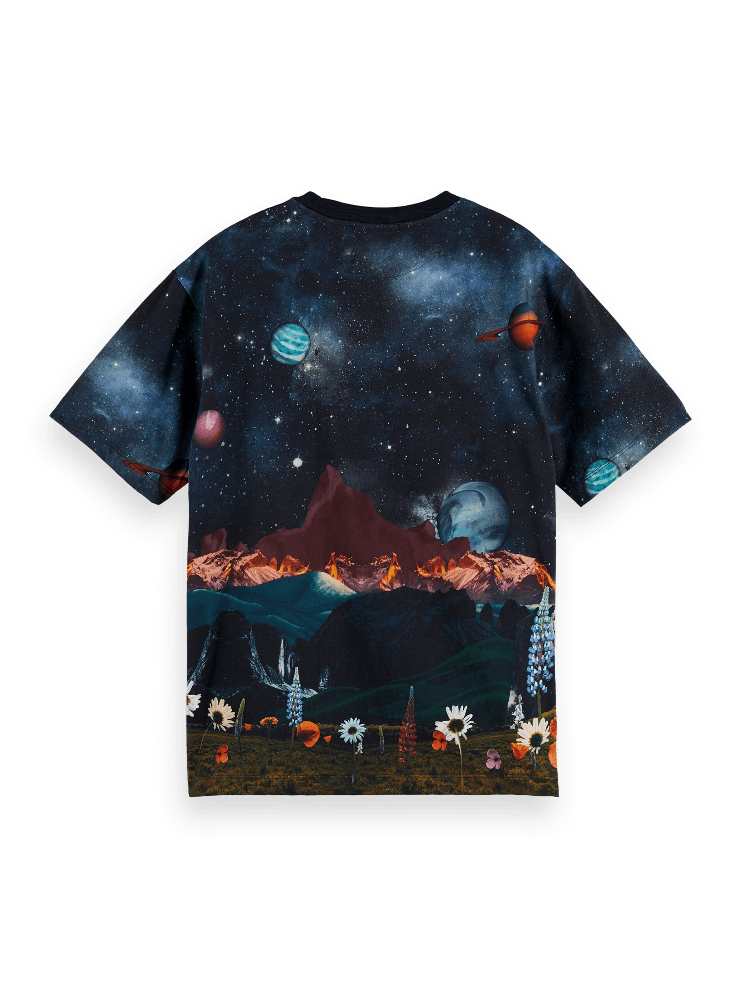 Camiseta Estampada Our Space - ECRU