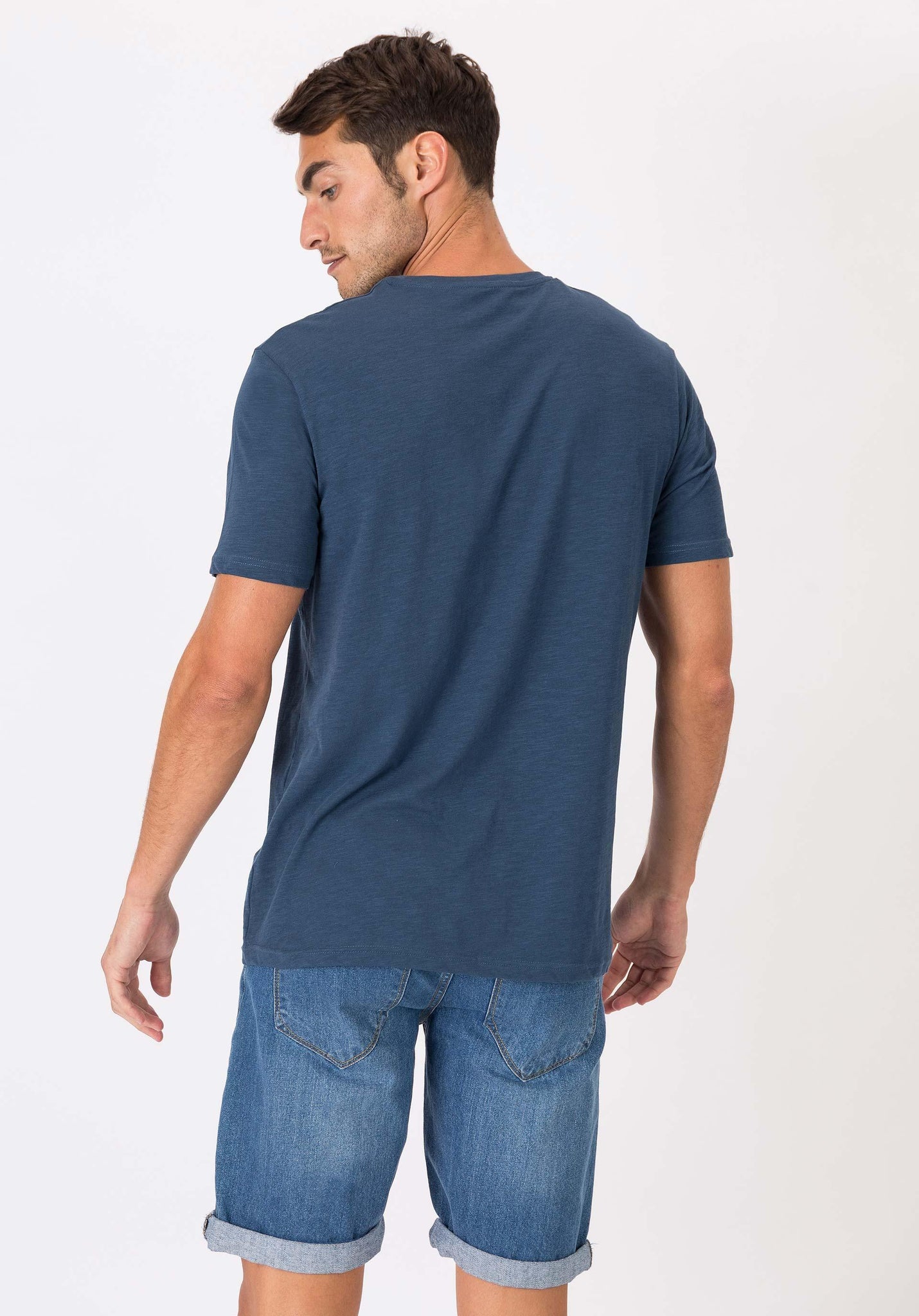 Camiseta Genoa Denim - ECRU