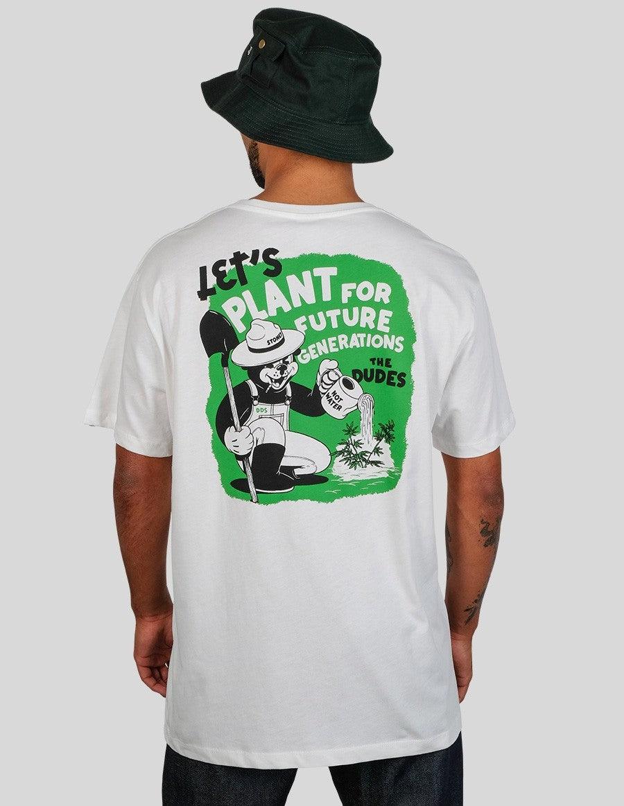 Camiseta Plant For Future - ECRU