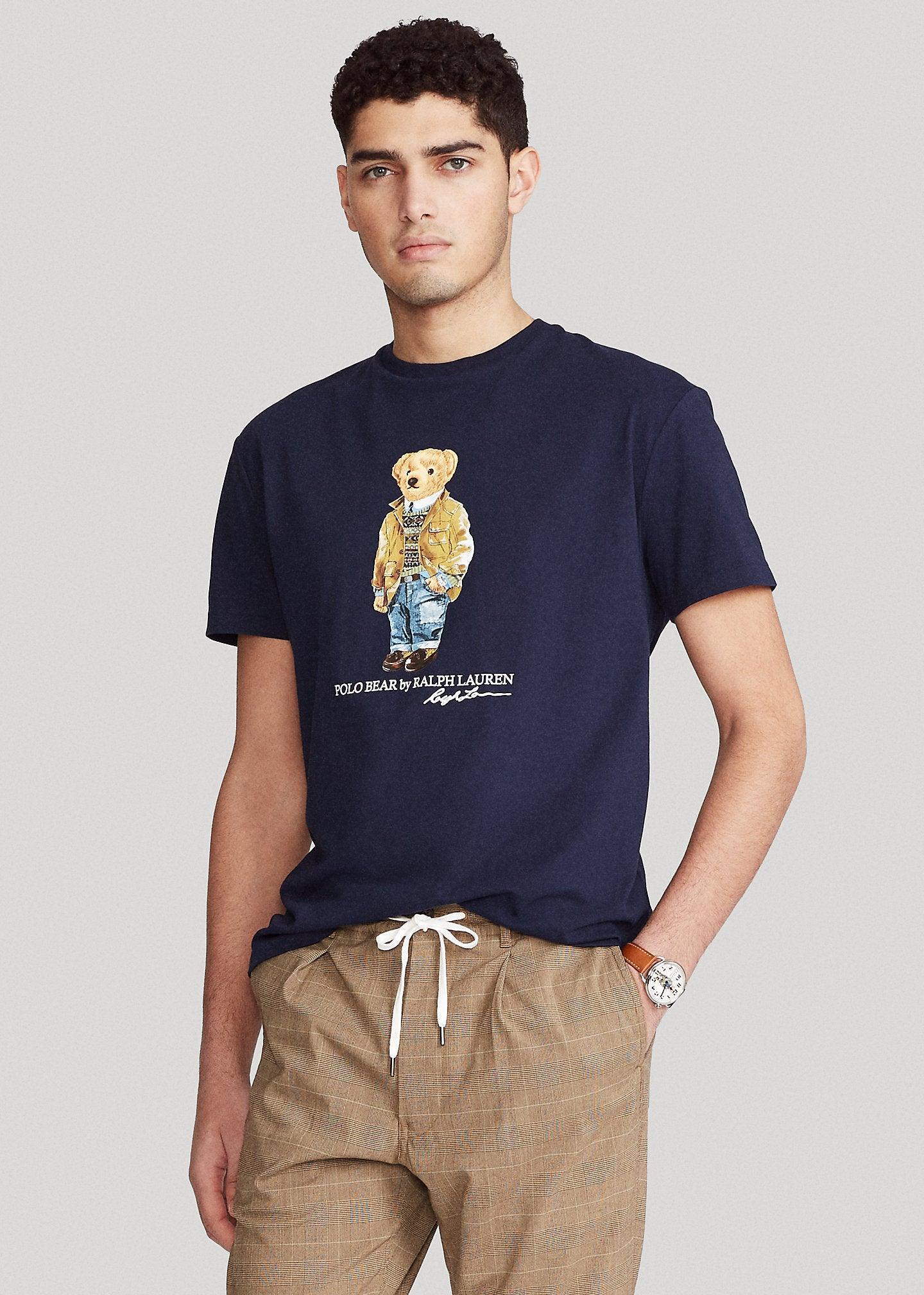 Camiseta Polo Bear Custom Slim Fit - ECRU