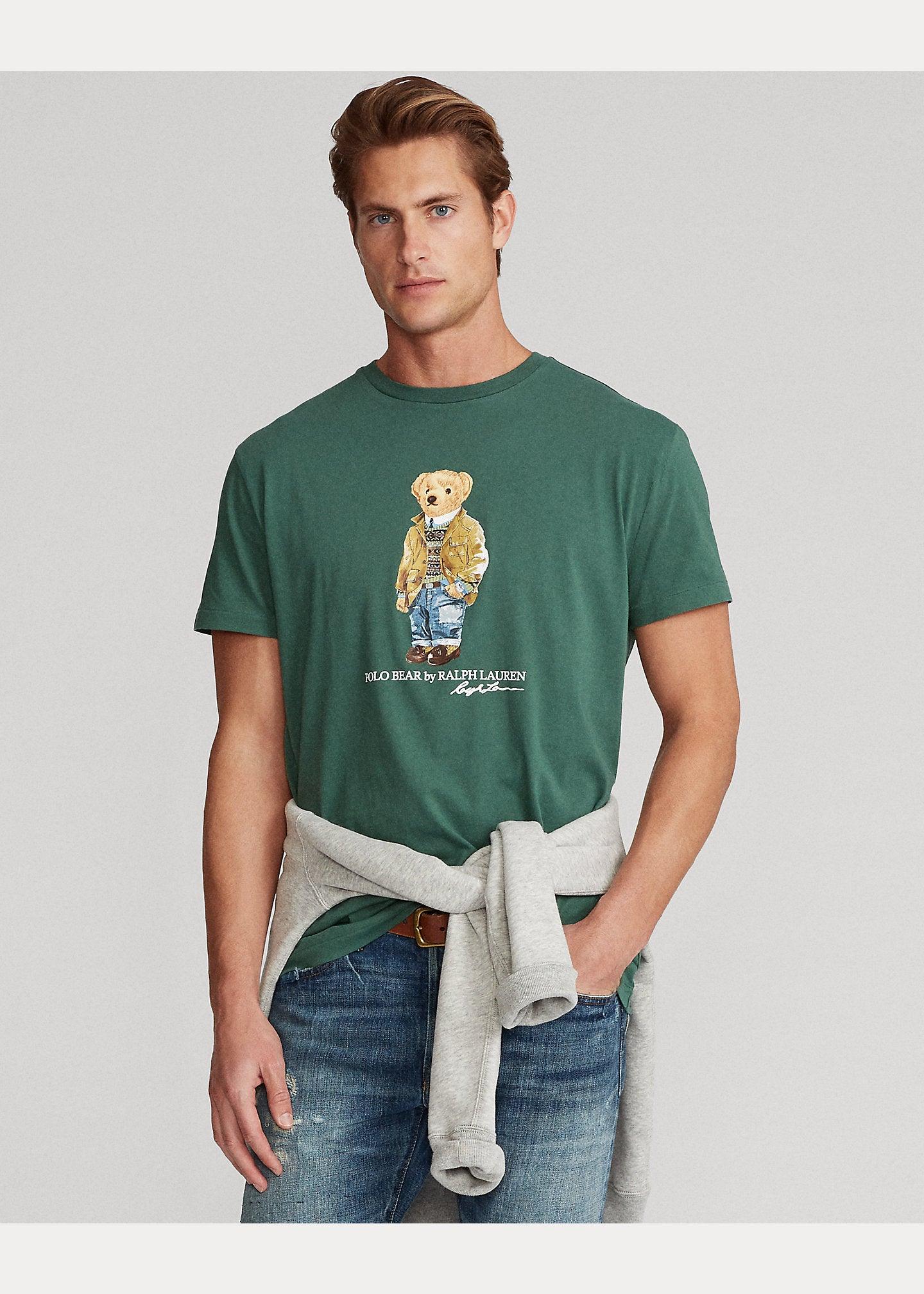 Camiseta Polo Bear Custom Slim Fit - ECRU