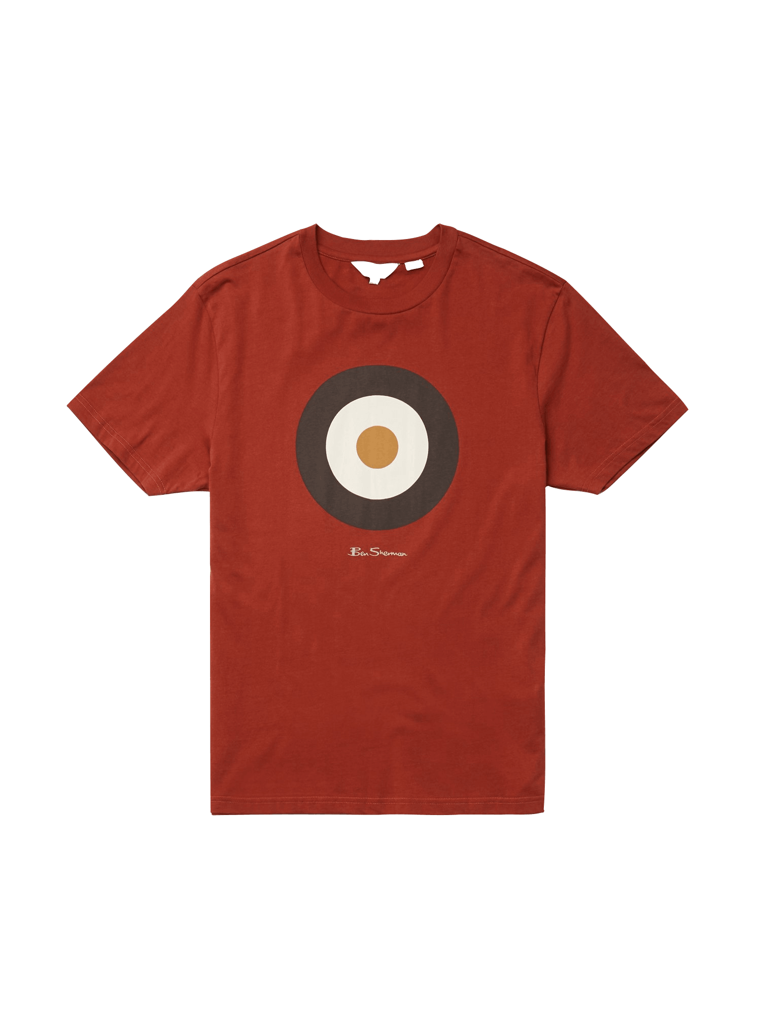 Camiseta Signature Dark Orange - ECRU