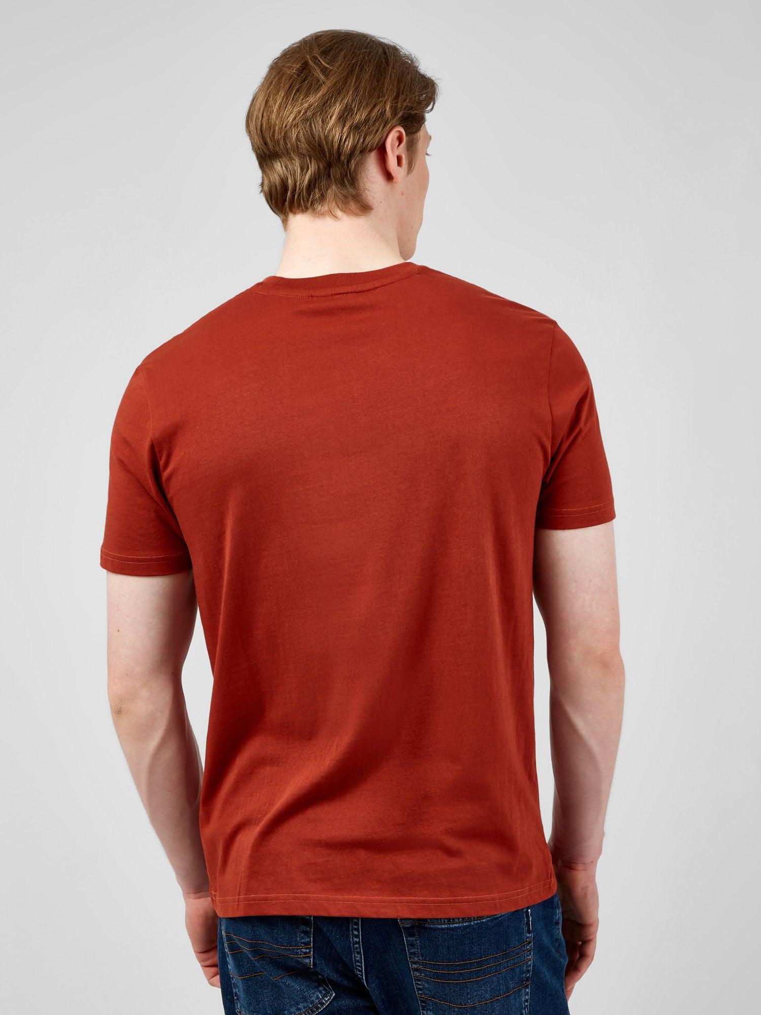 Camiseta Signature Dark Orange - ECRU