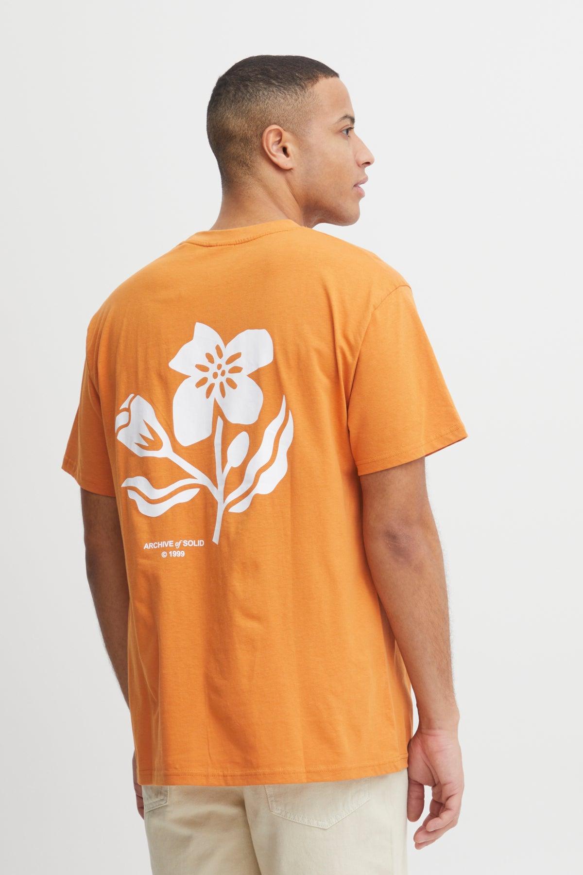 Camiseta !Solid Fulton Golden Ochre - ECRU