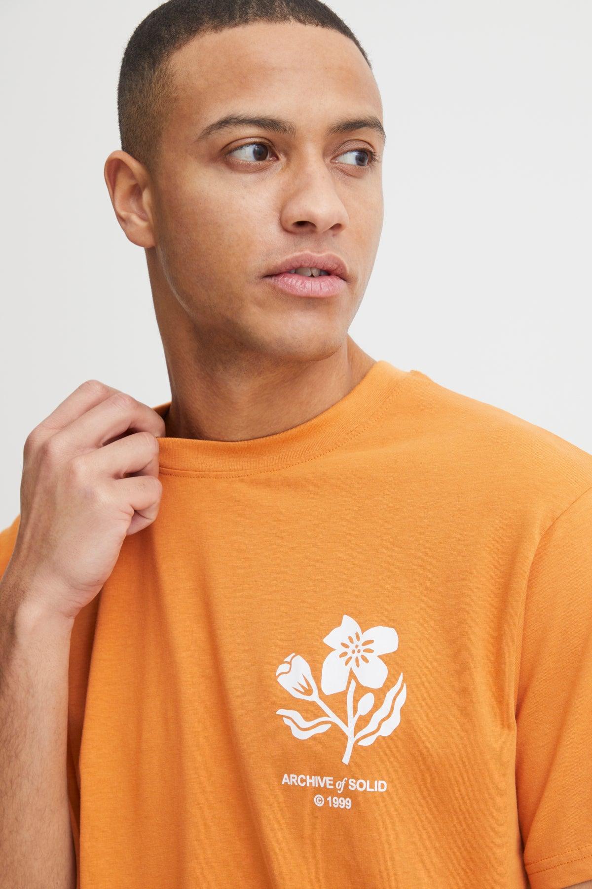 Camiseta !Solid Fulton Golden Ochre - ECRU