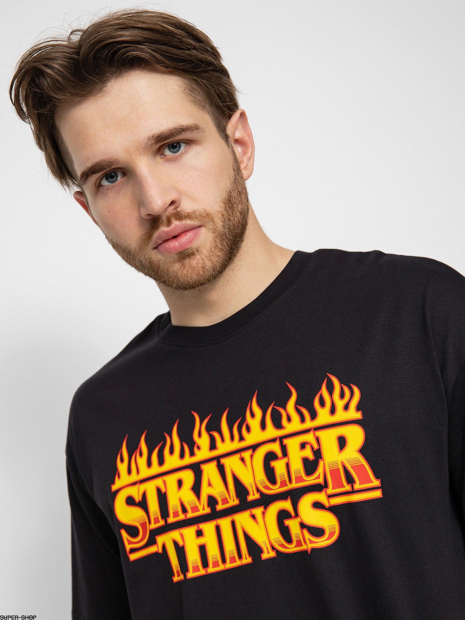 Camiseta Unisex Champion x Stranger Things - ECRU