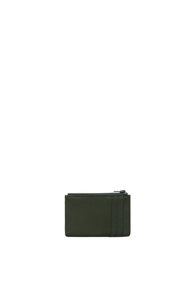 Cartera Rains Zip Wallet Verde - ECRU