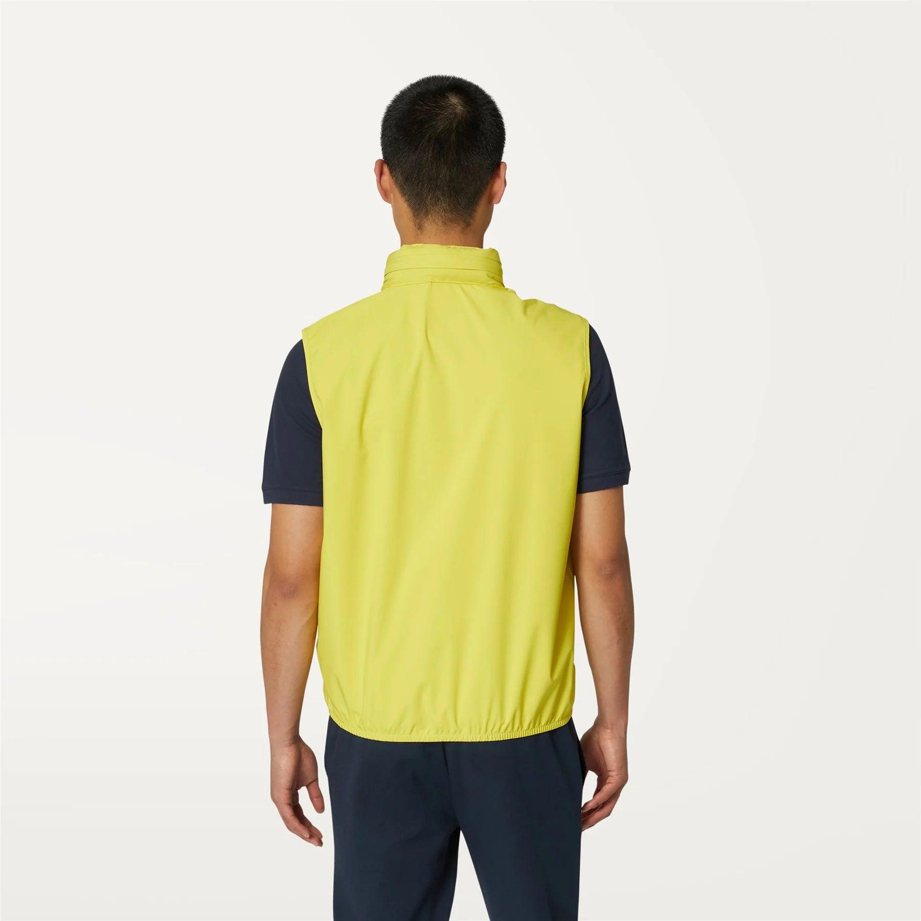 Chaleco K-WAY Valen Stretch Dot Yellow Sunstruck - ECRU