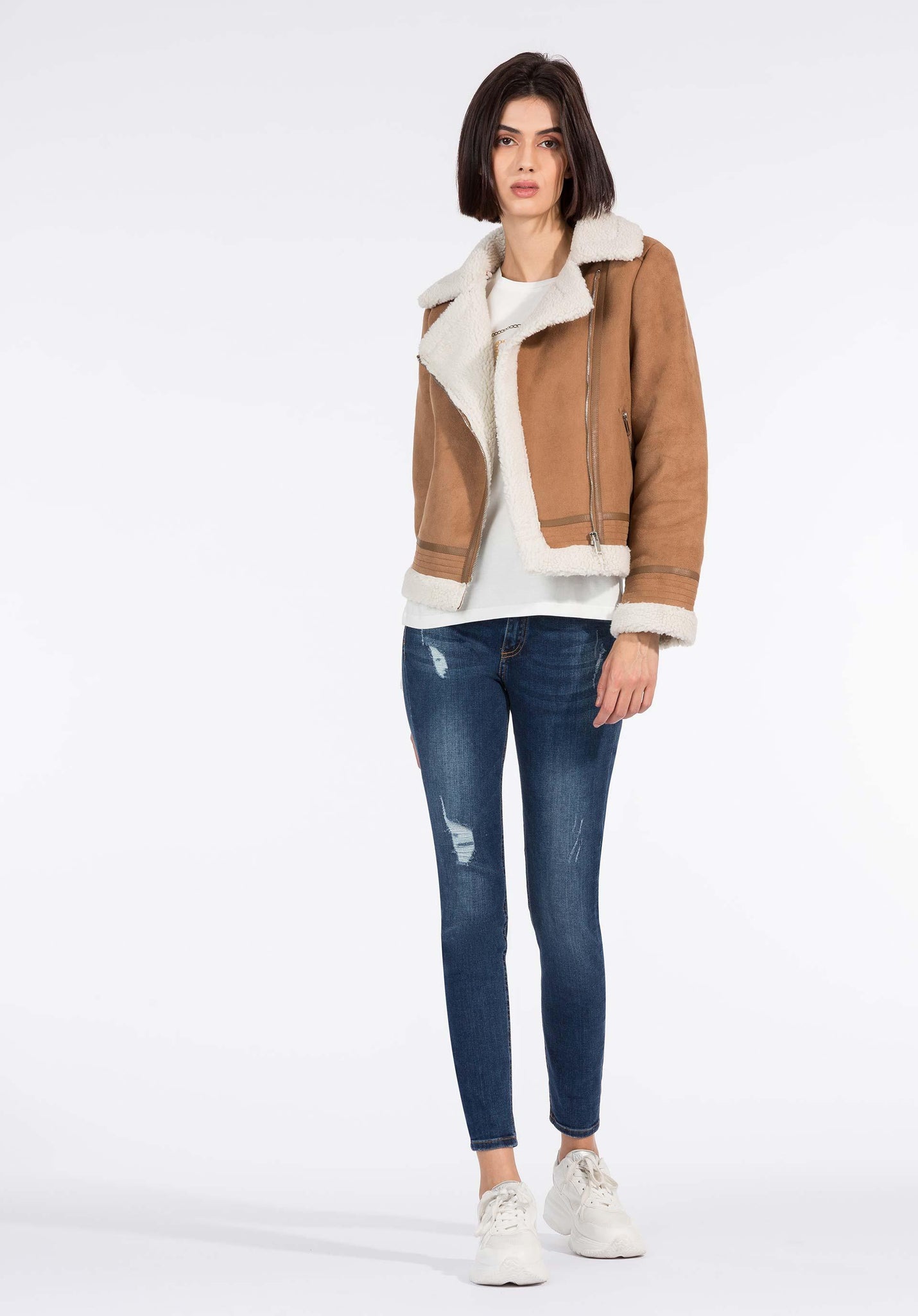 Chaqueta Almond - ECRU