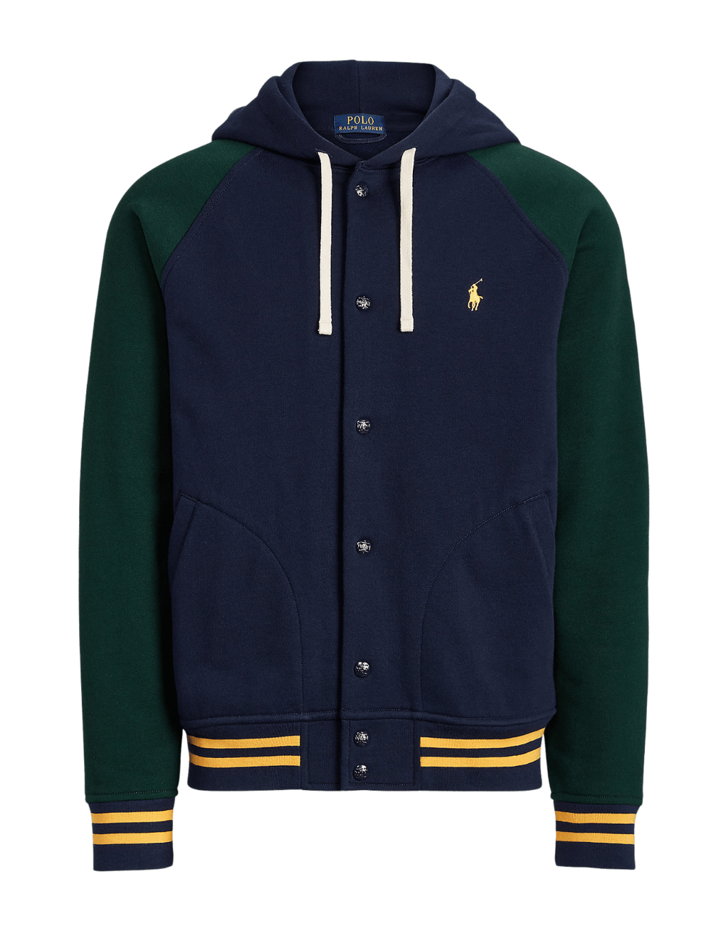 Chaqueta de béisbol con capucha - ECRU