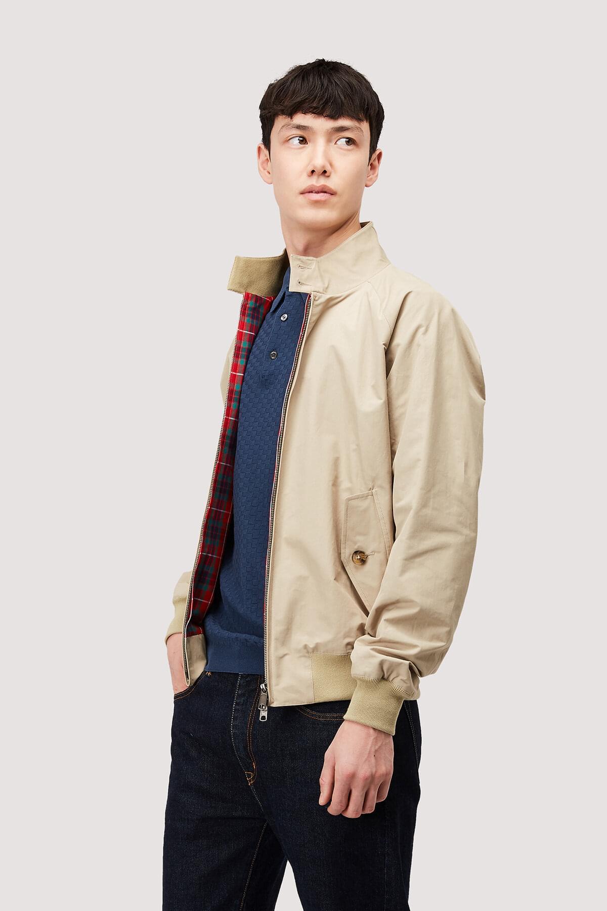 Chaqueta Harrington G9 Baracuta Cloth Natural - ECRU