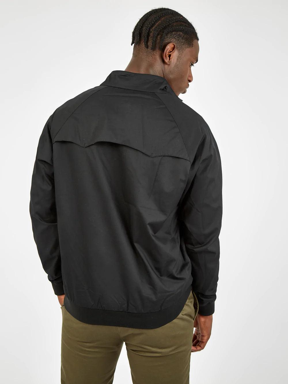 Chaqueta Harrington Signature Black - ECRU