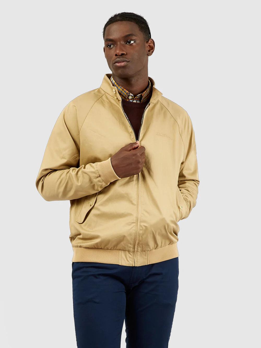 Chaqueta Harrington Signature Sand - ECRU