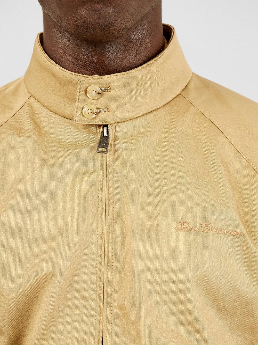 Chaqueta Harrington Signature Sand - ECRU